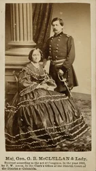 George B. McClellan, Generalmajor (Union), und Ellen Mary Marcy